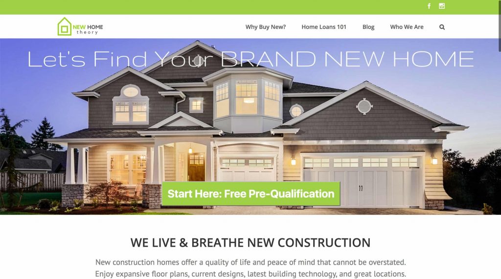 Real Estate Website Design