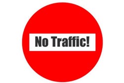 why no website traffic?