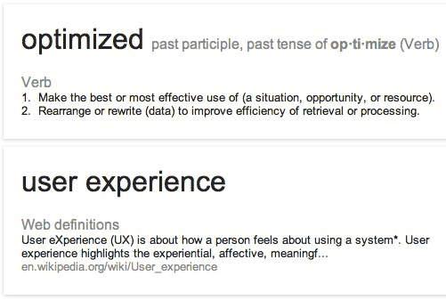 SEO and User Experience