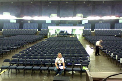 no audience