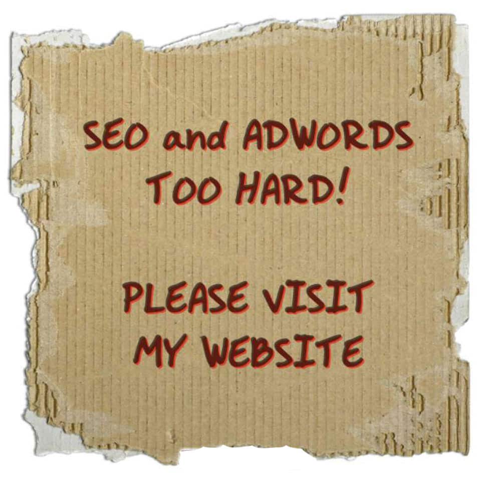 SEO and Adwords - too hard